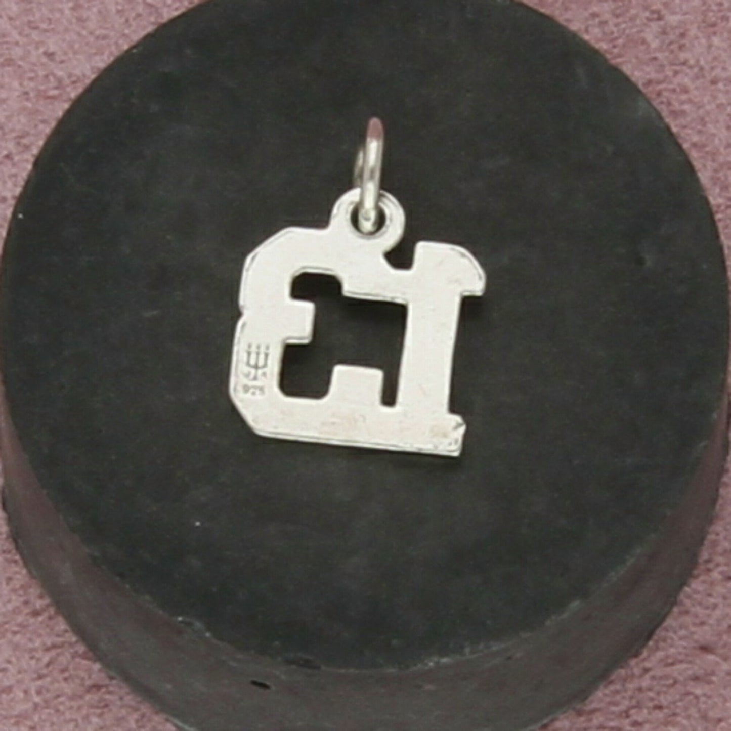 james avery sterling silver ivy league number 13 charm pendant