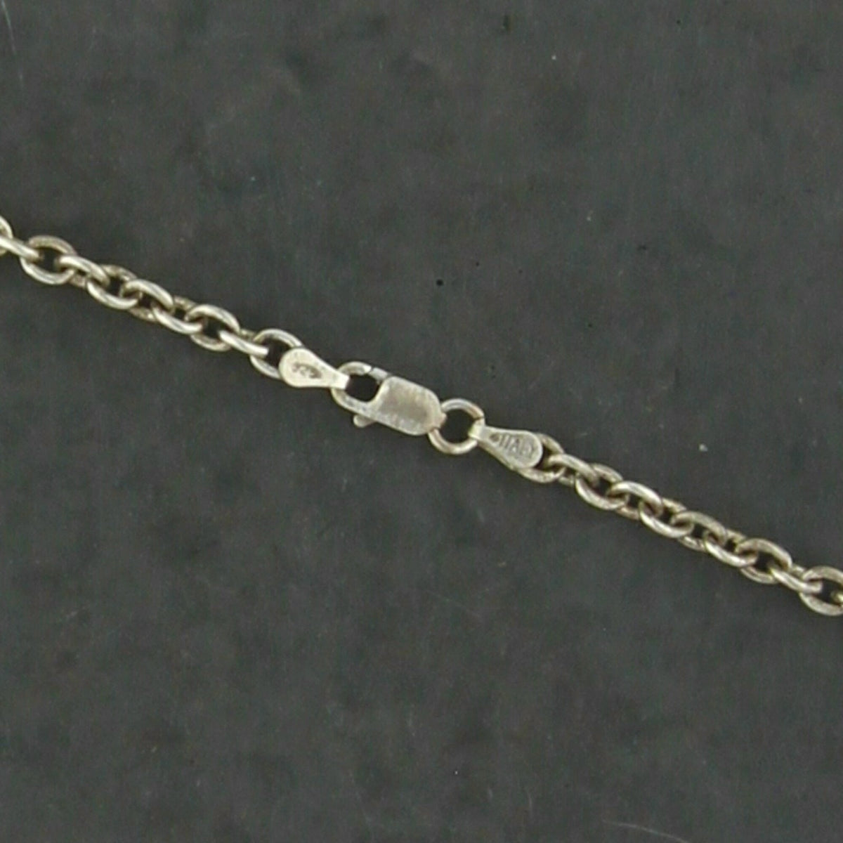 sterling silver 3mm cable chain necklace size 24in