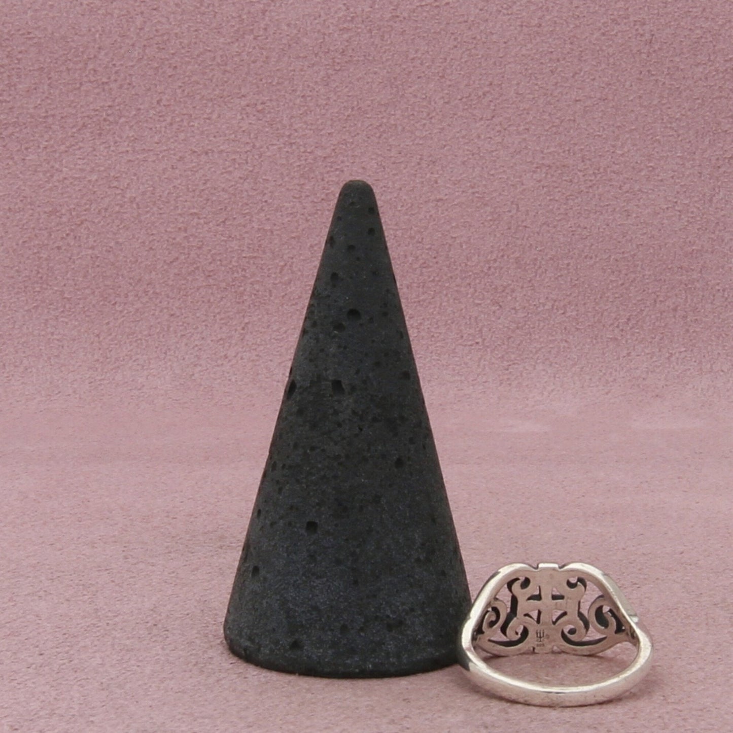 james avery sterling silver scroll cross ring size 6
