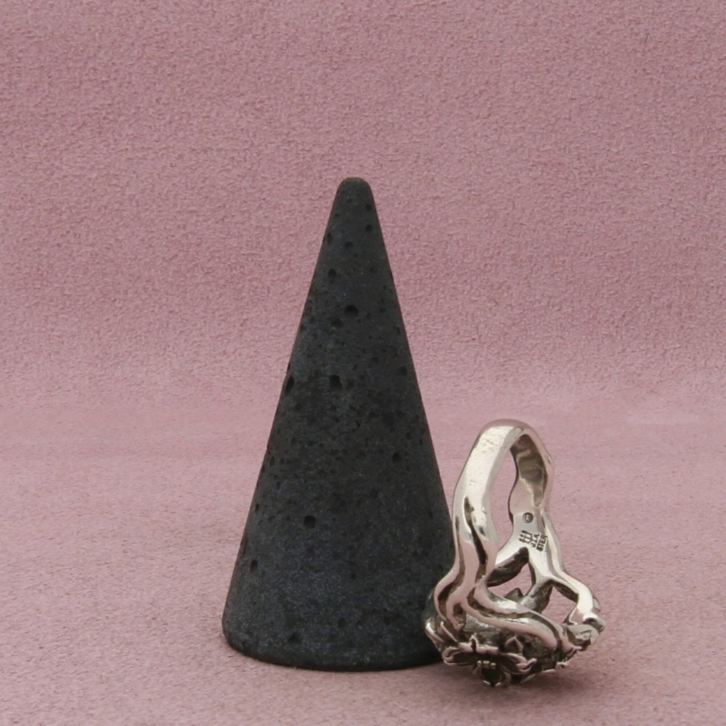 james avery sterling silver retired triple dogwood flower ring size 8