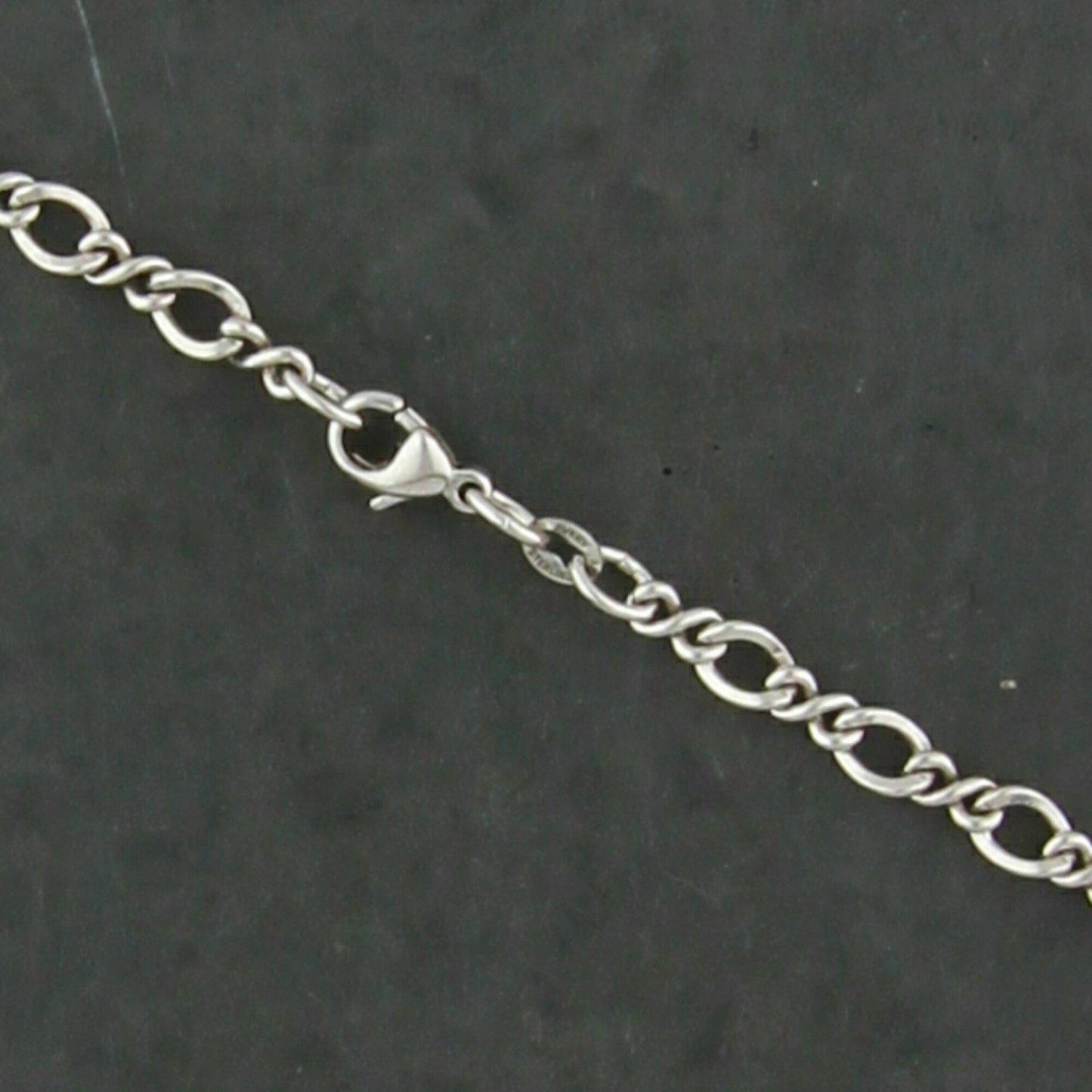 james avery sterling silver retired medium twist charm chain necklace size 24in
