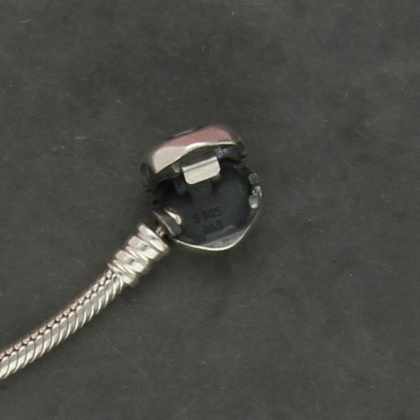 pandora sterling silver moments heart clasp charm bracelet size 7in
