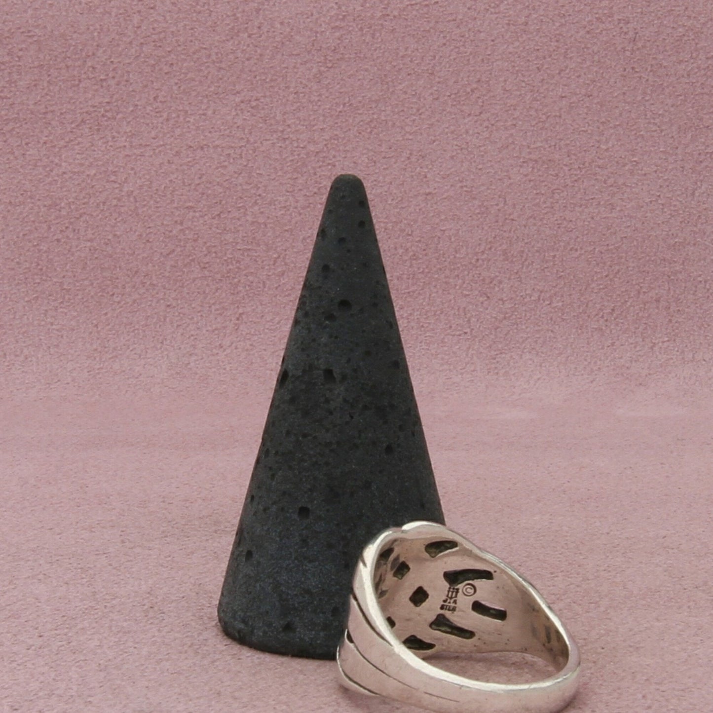 james avery sterling silver mens retired wide woven ring size 10.25