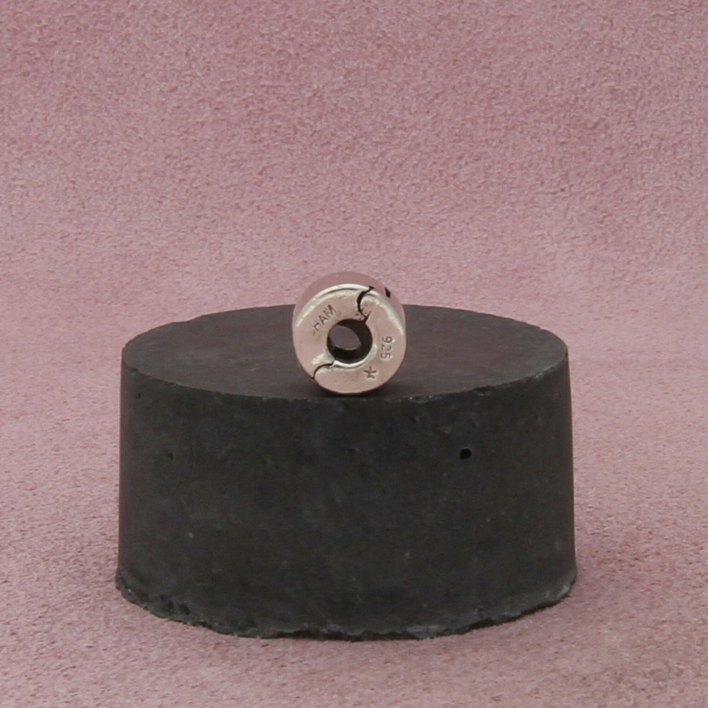 chamilia sterling silver smooth clip bead charm pendant