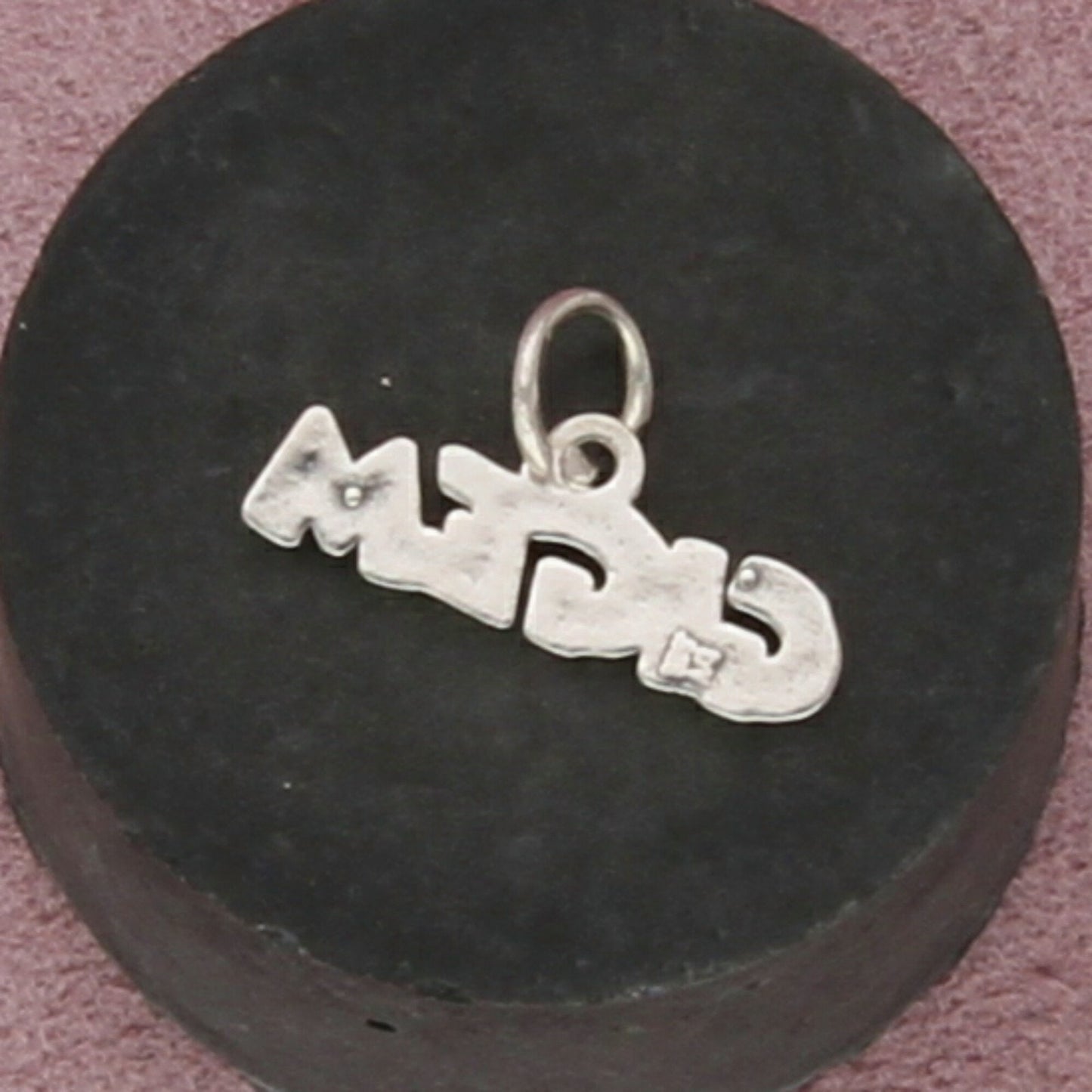 sterling silver texas a&m gig'em aggies charm pendant