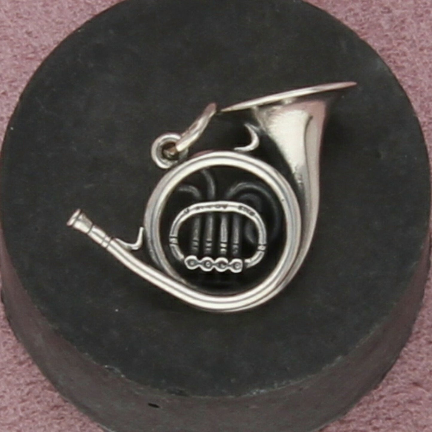 james avery sterling silver retired french horn charm pendant