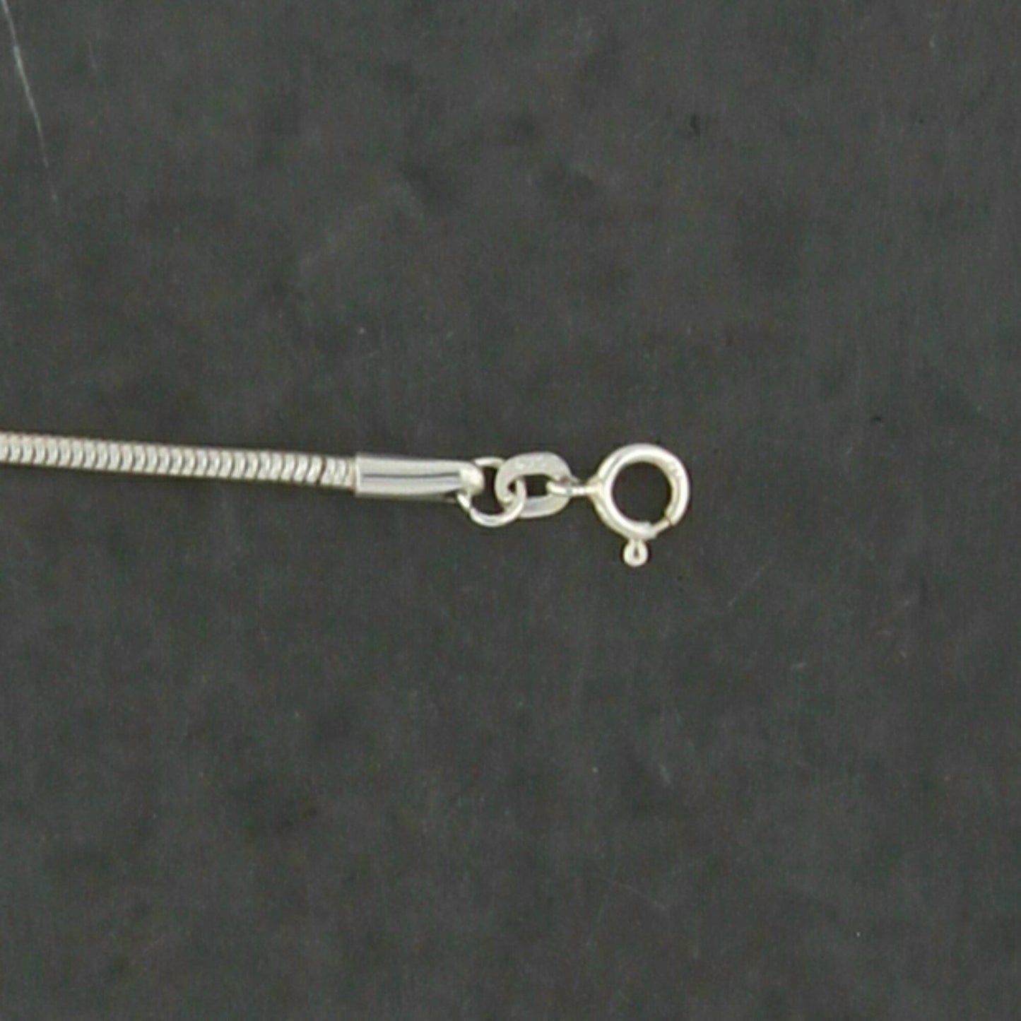 sterling silver 2mm snake chain necklace size 20.5in