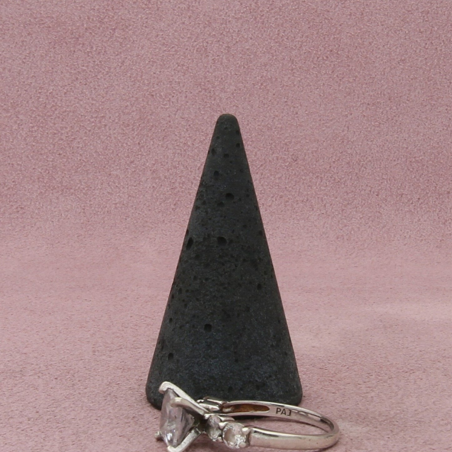sterling silver princess-cut cz engagement ring size 8