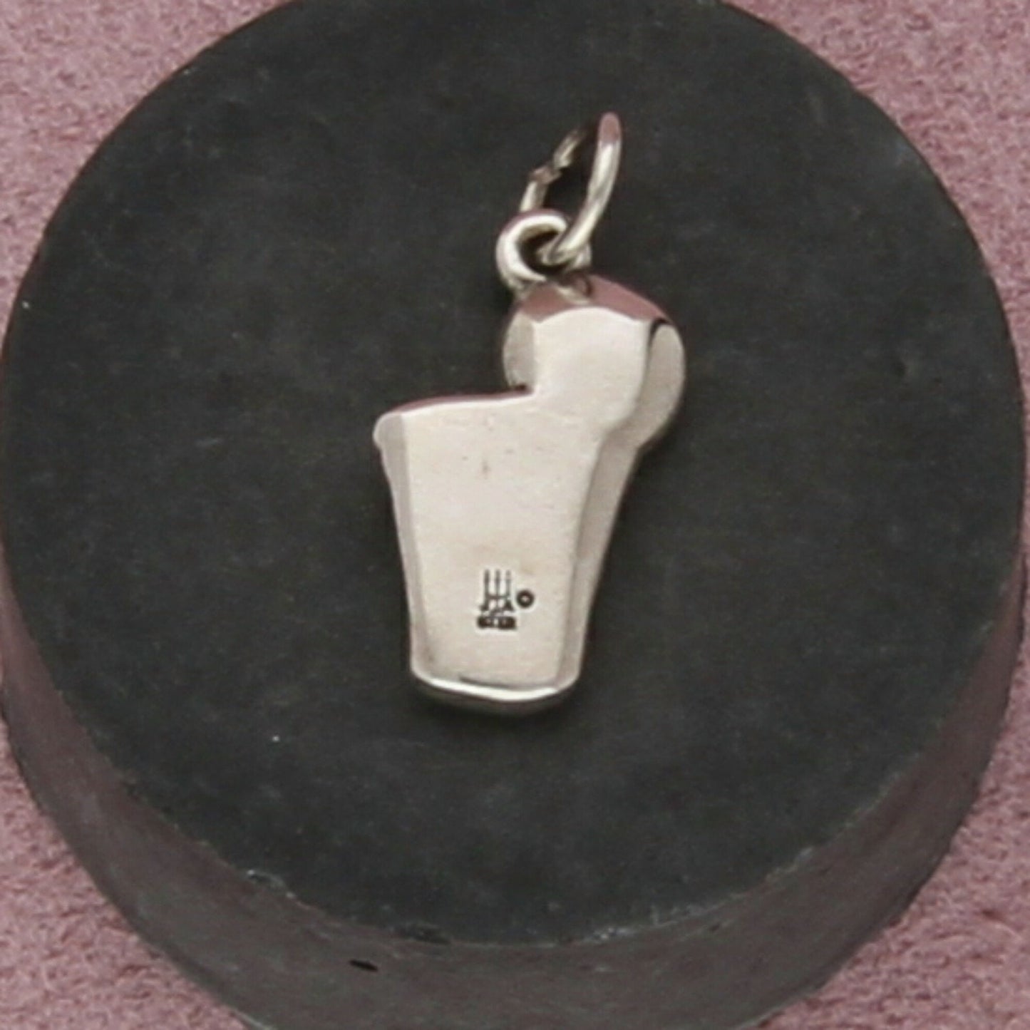james avery sterling silver basketball and hoop charm pendant