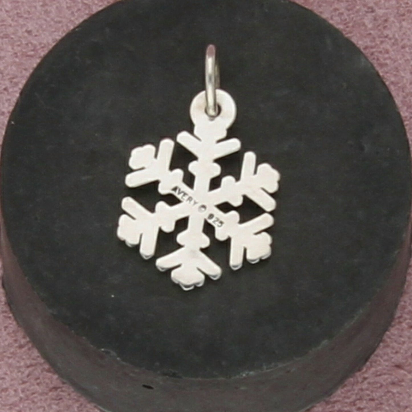 james avery sterling silver snow crystal snowflake charm pendant