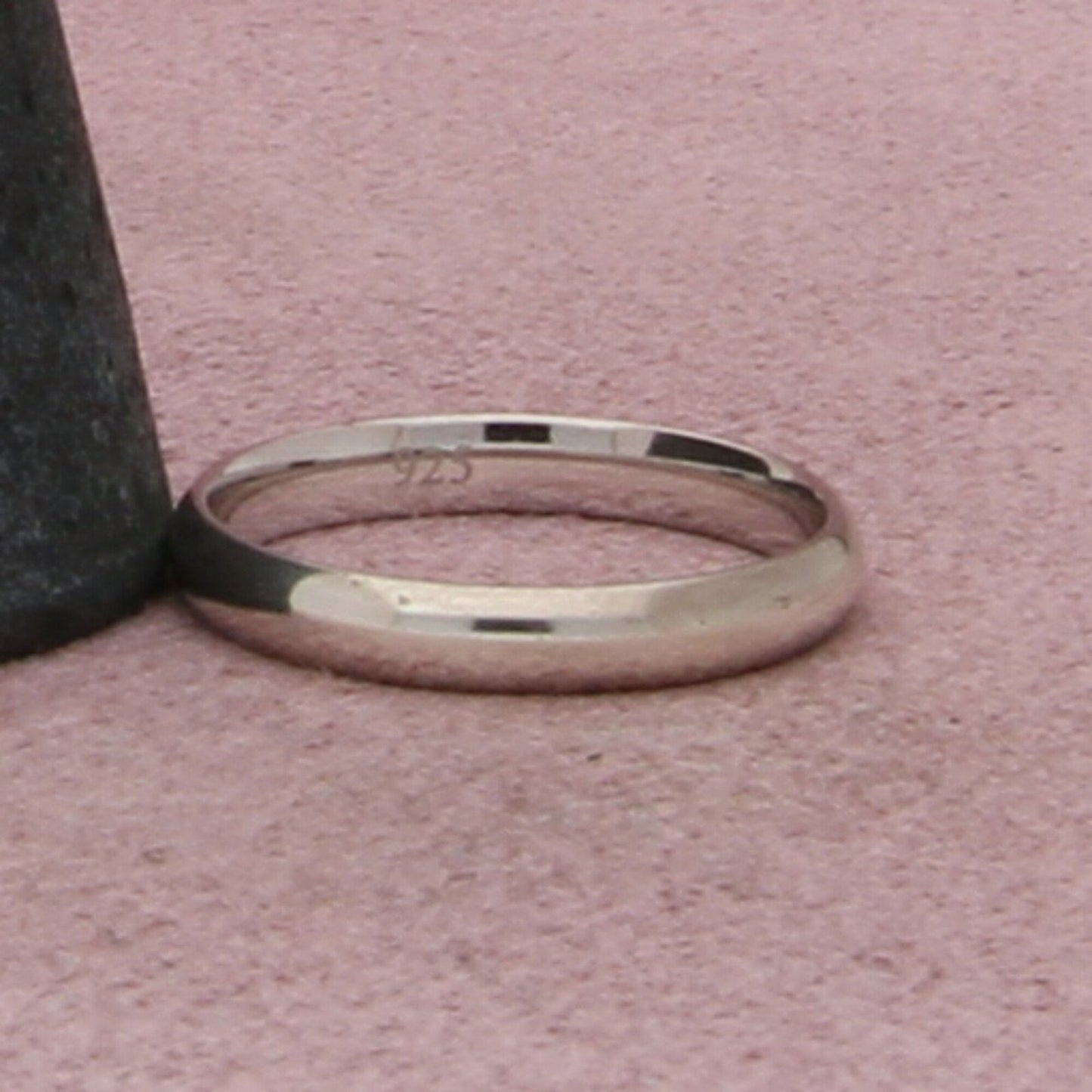 sterling silver smooth band ring size 6.5