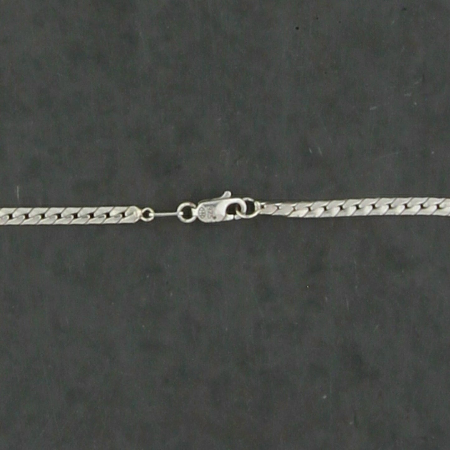 zales sterling silver diamond accent oval link necklace size 17in