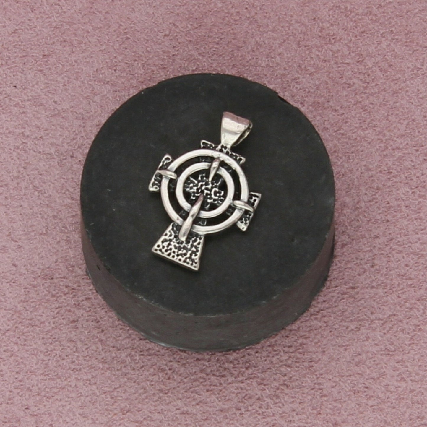 sterling silver vintage cross pendant