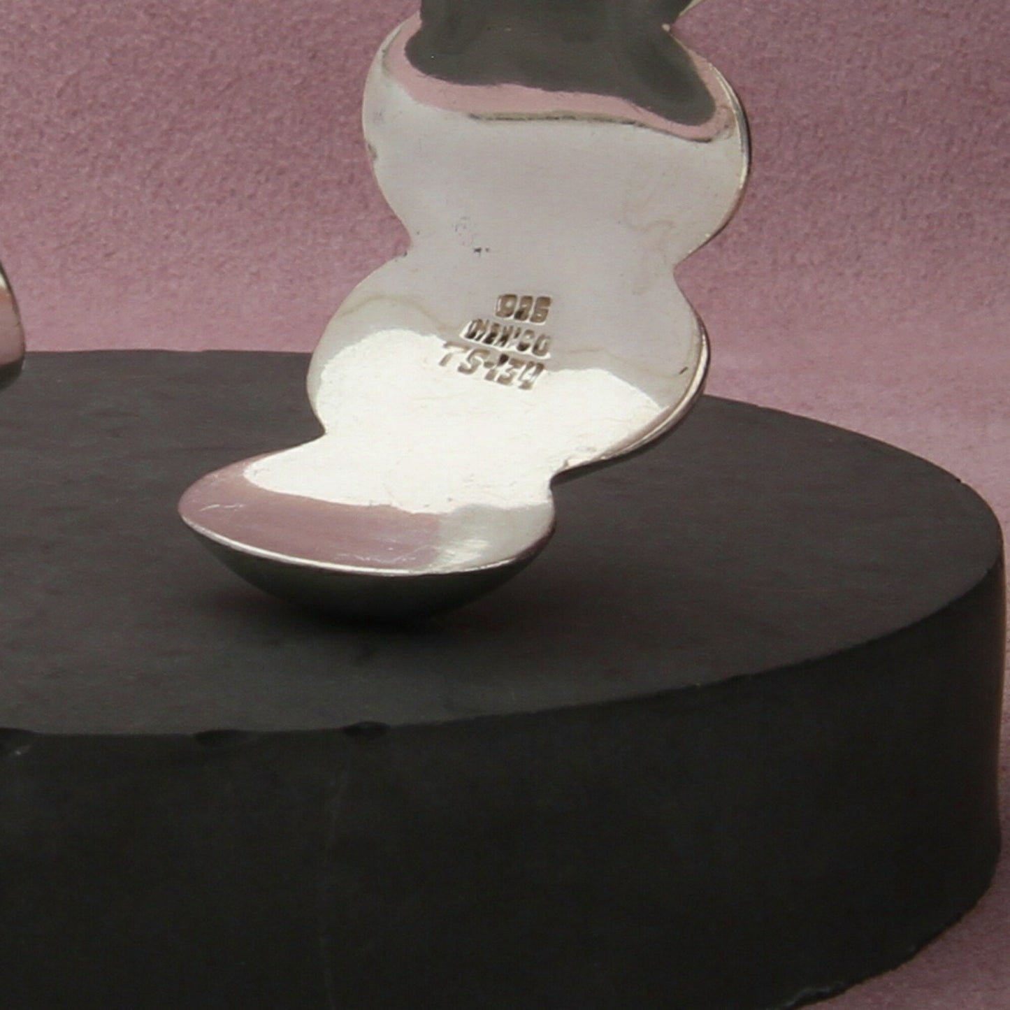taxco mexico sterling silver vintage scalloped cuff bracelet size 6in