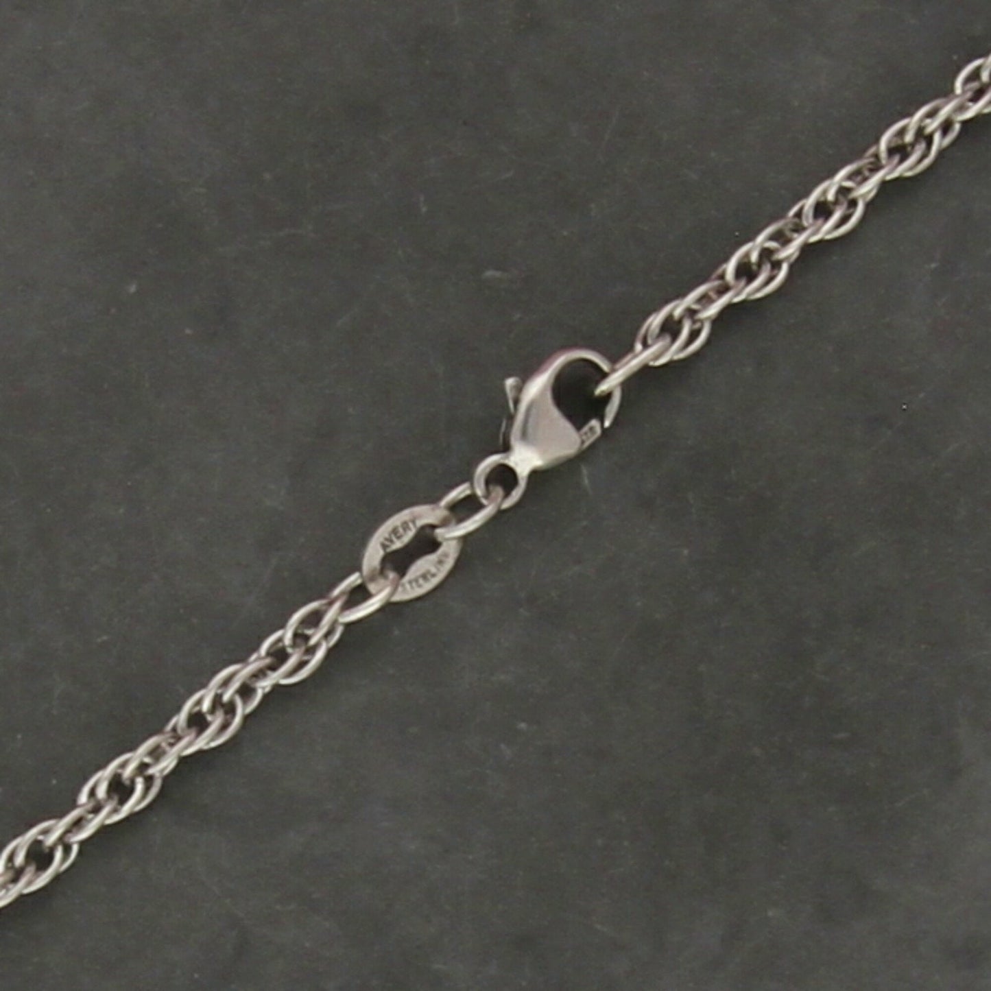 james avery sterling silver medium rope chain necklace size 20in