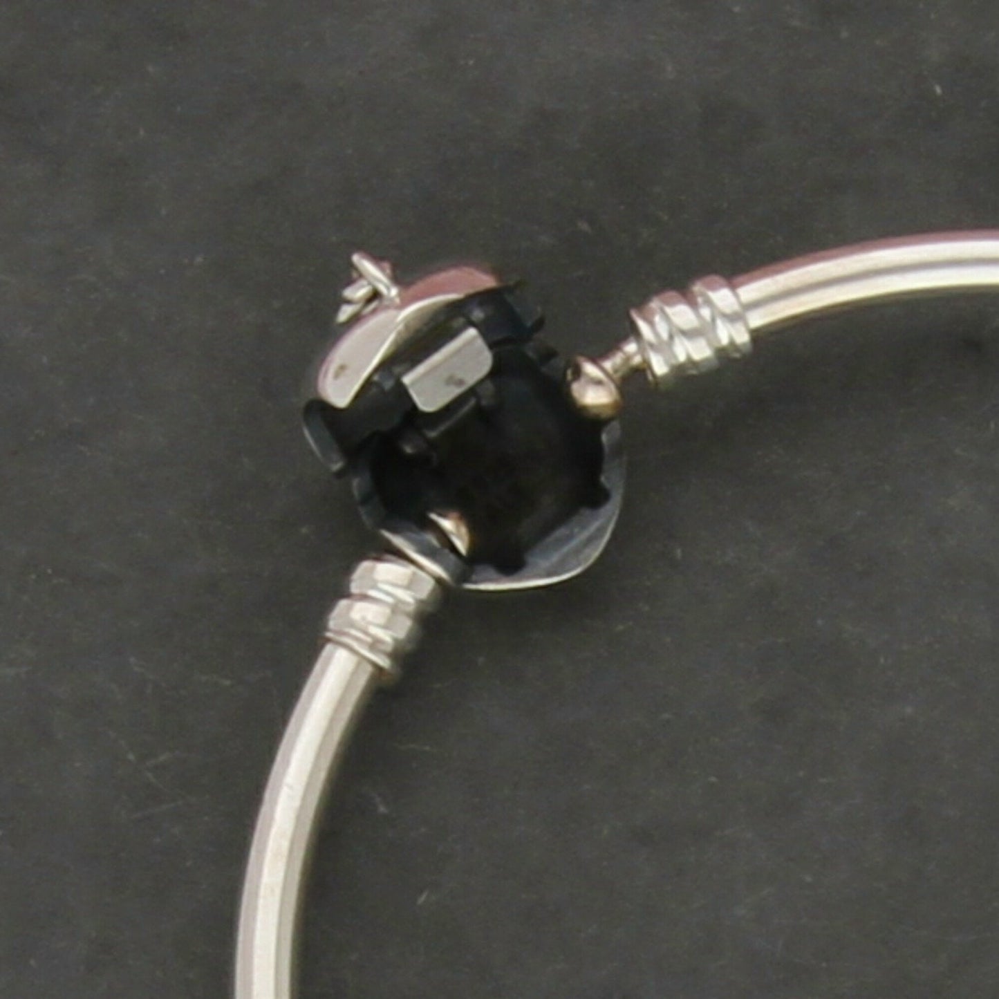 pandora sterling silver infinity heart forever love bracelet size 7.25in