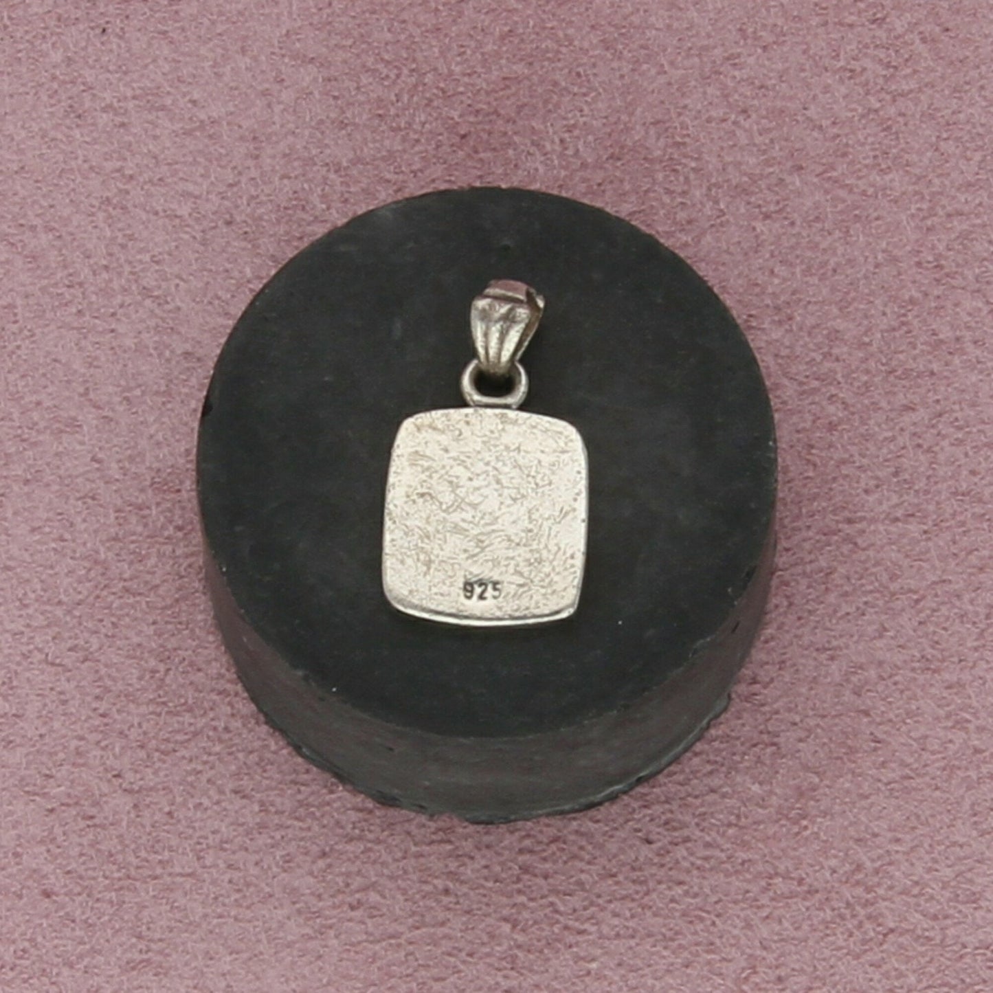 sterling silver vintage libra scales pendant