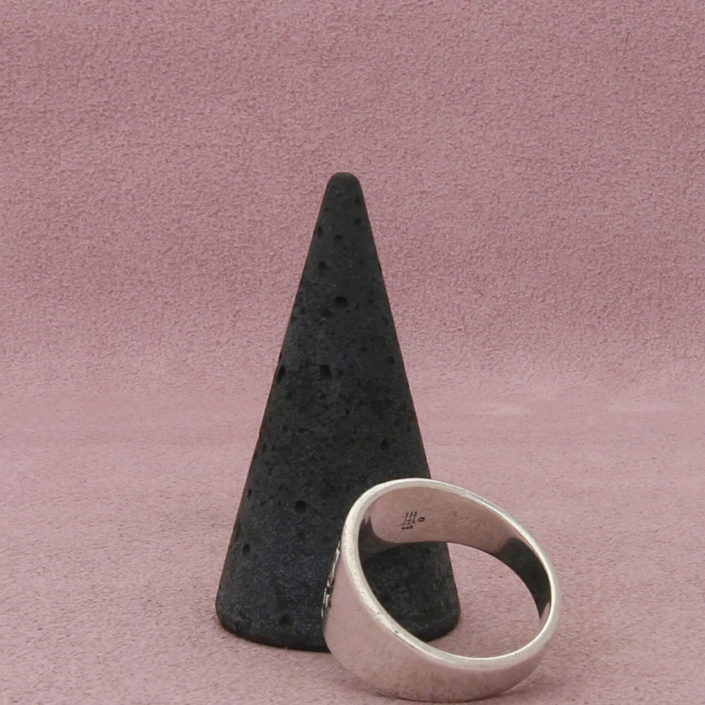 james avery sterling silver mens retired alpha and omega band ring size 10.75