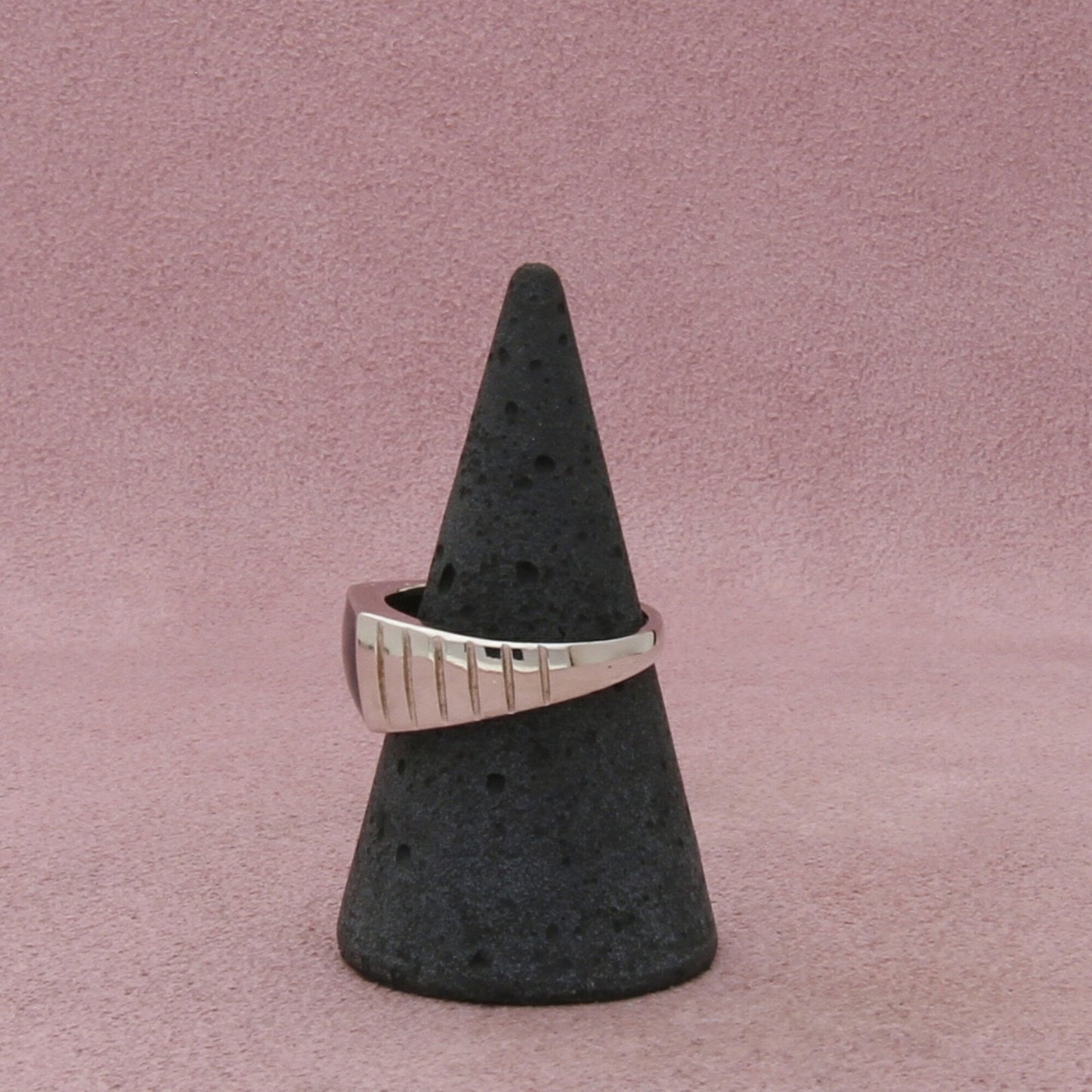 sterling silver black onyx signet ring size 8