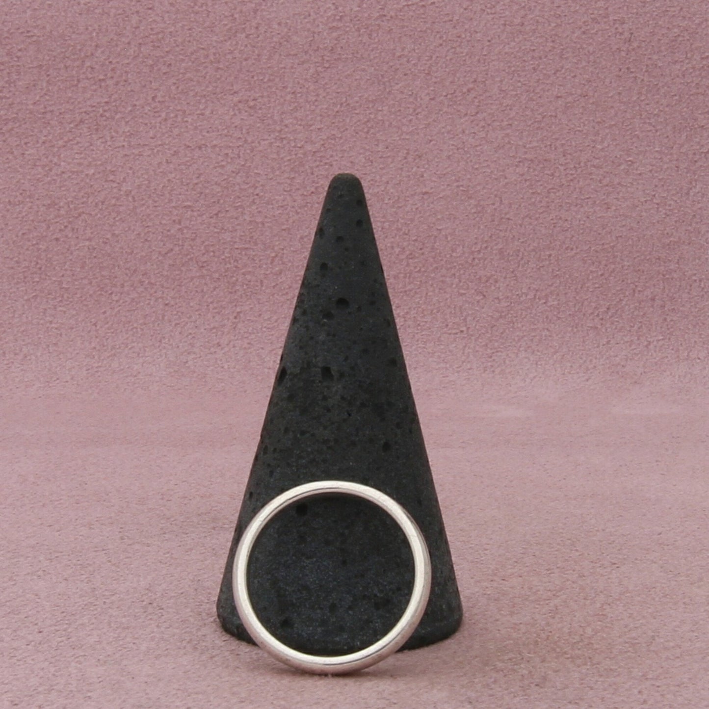 james avery sterling silver smooth stack band ring size 6.5