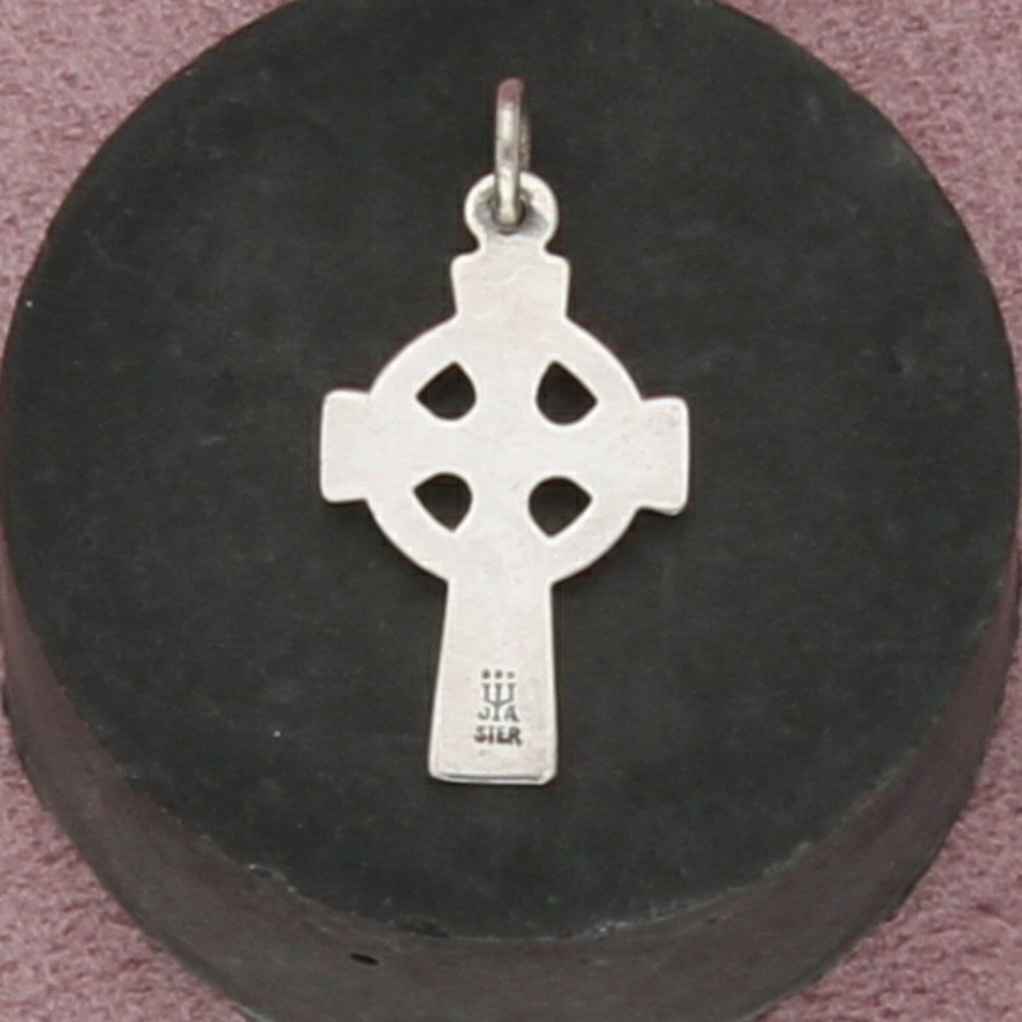 james avery sterling silver retired mini celtic cross charm pendant