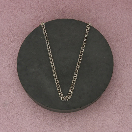james avery sterling silver retired double link twisted wire chain necklace 20in