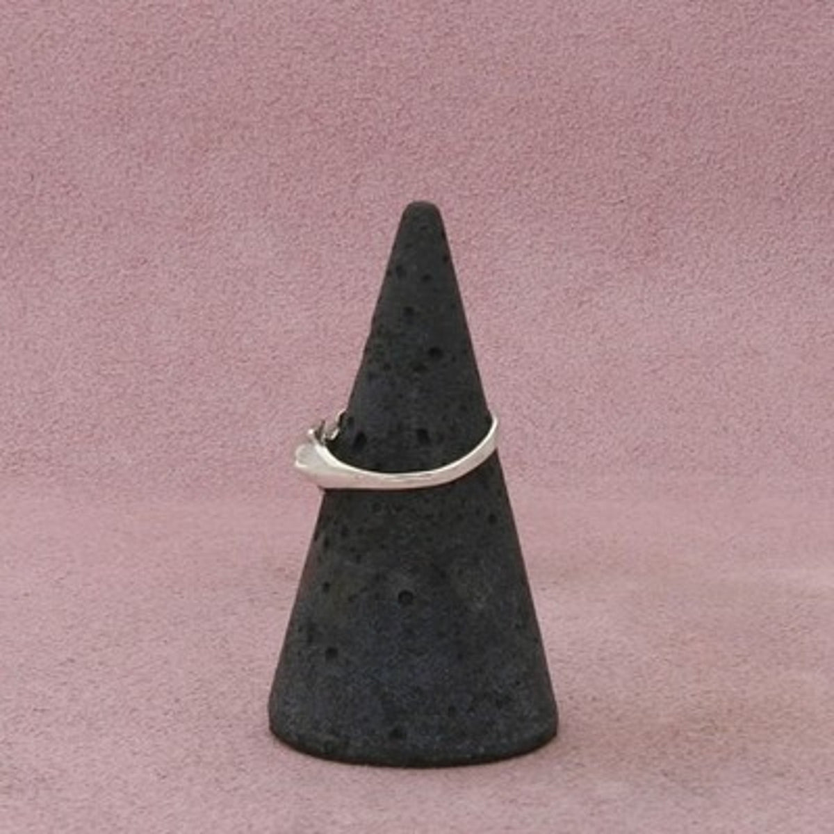 Sterling Silver Dainty Dolphins Ring Size 5