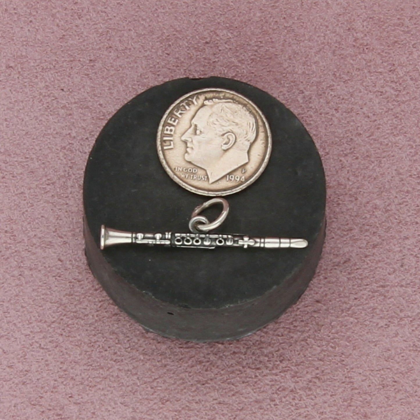 james avery sterling silver retired clarinet charm pendant