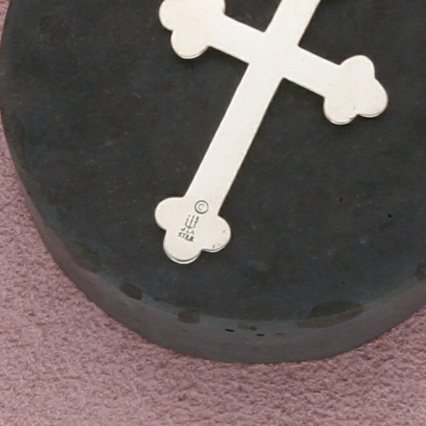 james avery sterling silver retired botonee cross pendant