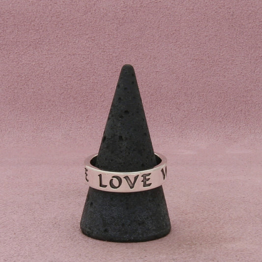 james avery sterling silver retired true love waits band ring size 11