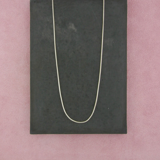 sterling silver 2mm snake chain necklace size 24in
