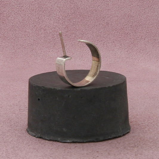 james avery sterling silver retired simplicity hoop single earring