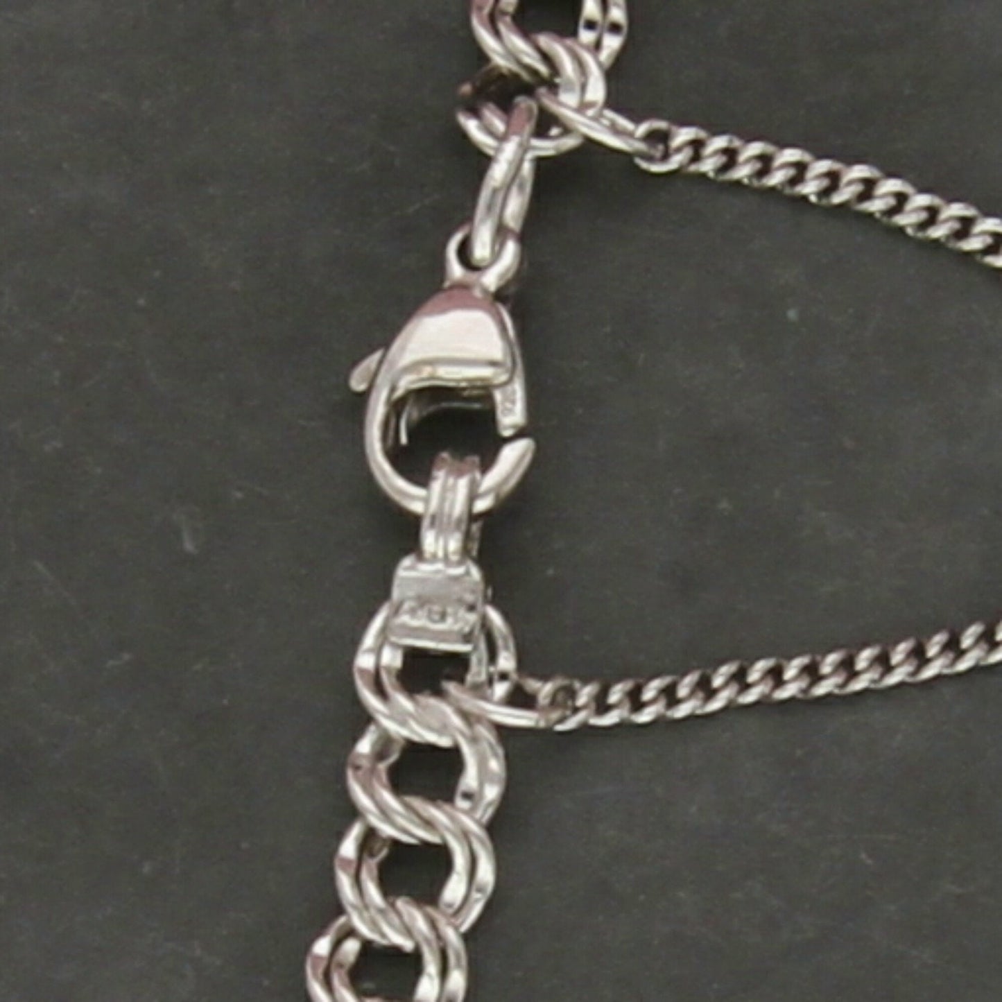 james avery sterling silver large light double curb bracelet size 8in