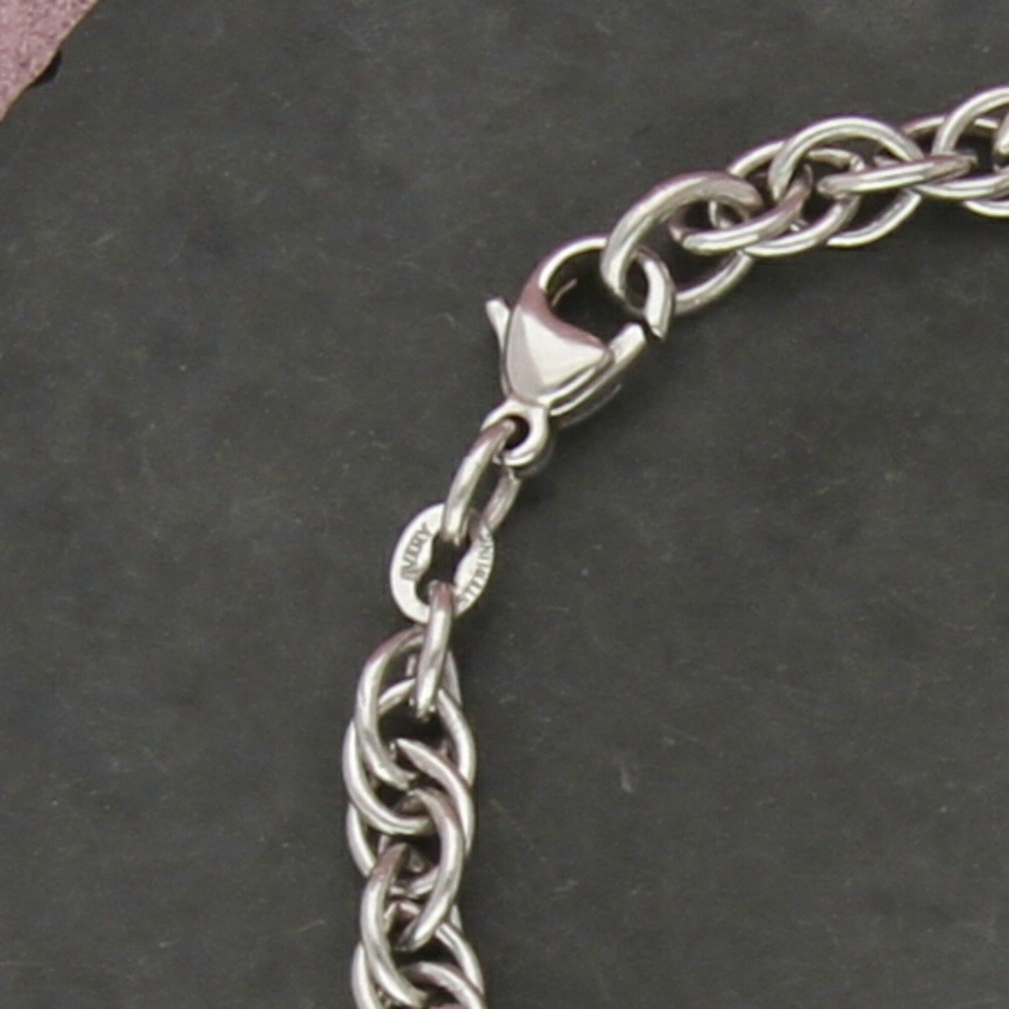 james avery sterling silver rope chain bracelet size 6.25in