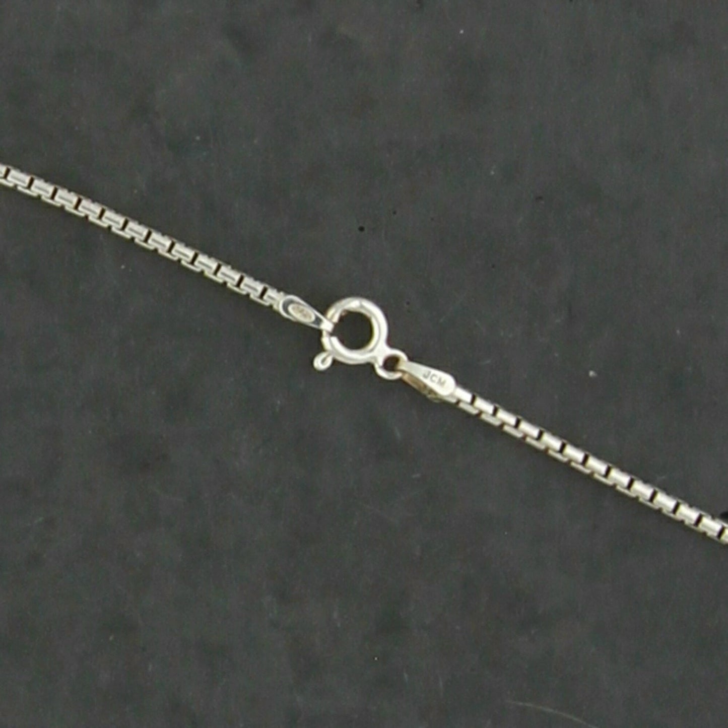 sterling silver 2mm rounded box chain necklace size 20in
