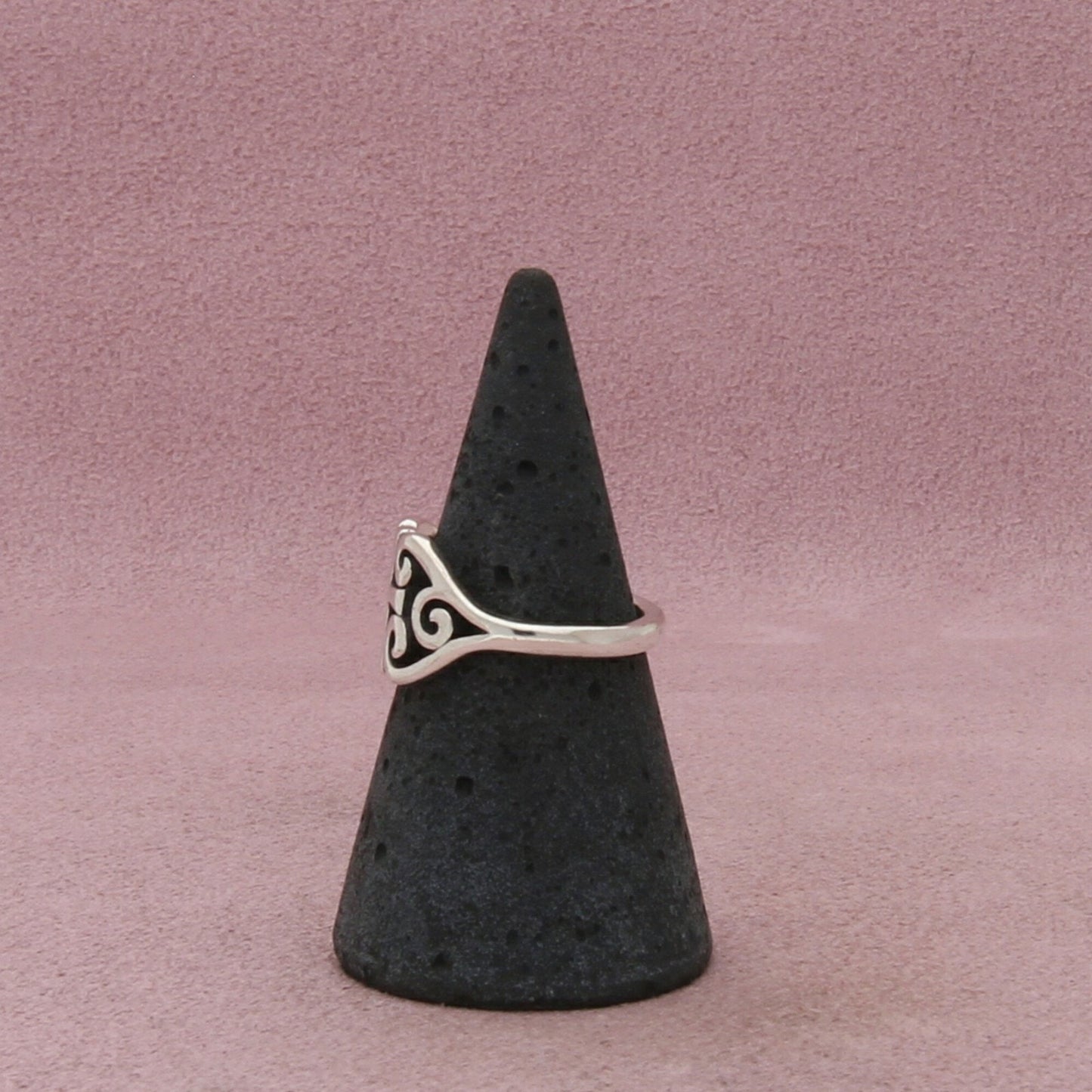 james avery sterling silver scroll cross ring size 6