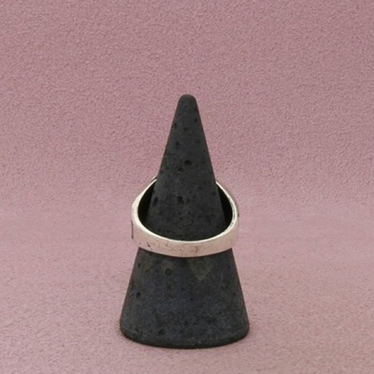 Sterling Silver Men's Vintage Oval Onyx Geometric Signet Ring Size 9