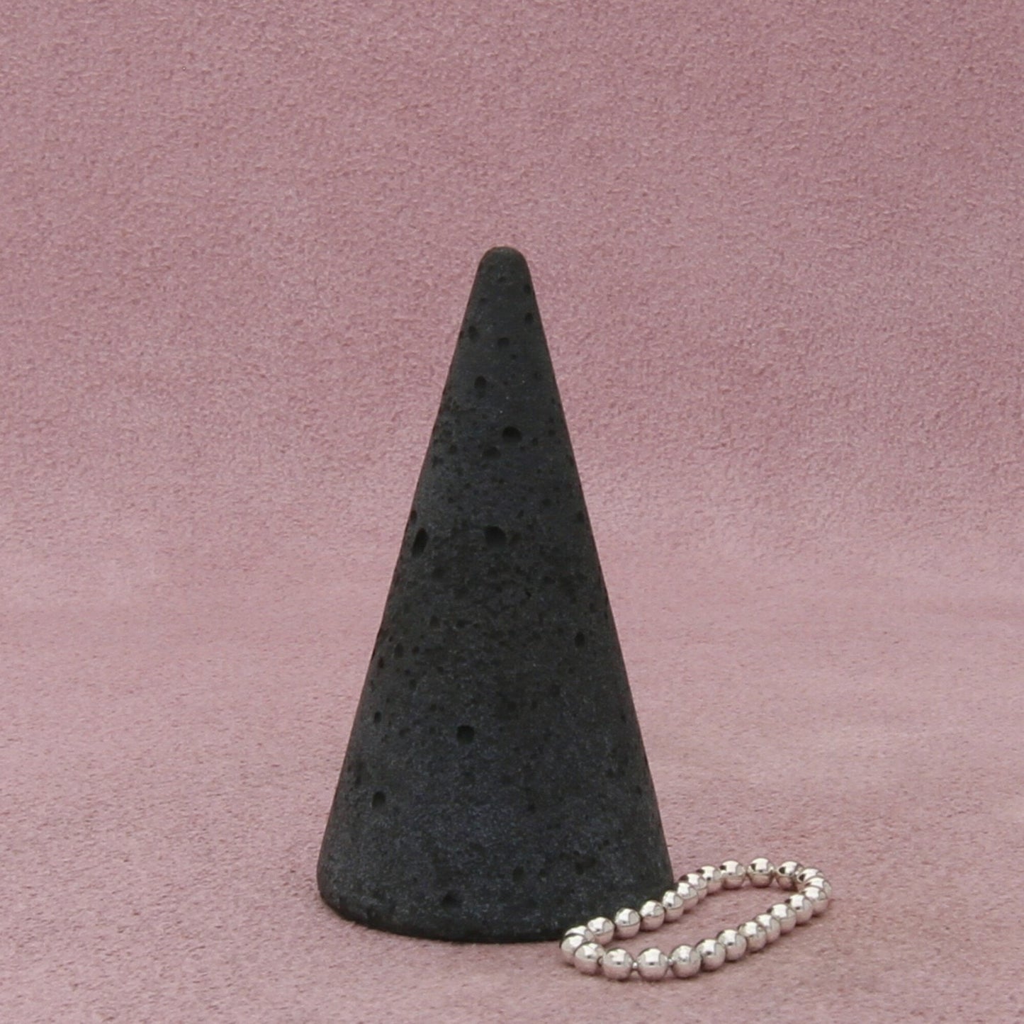 sterling silver dainty 1mm bead band ring size 9.5