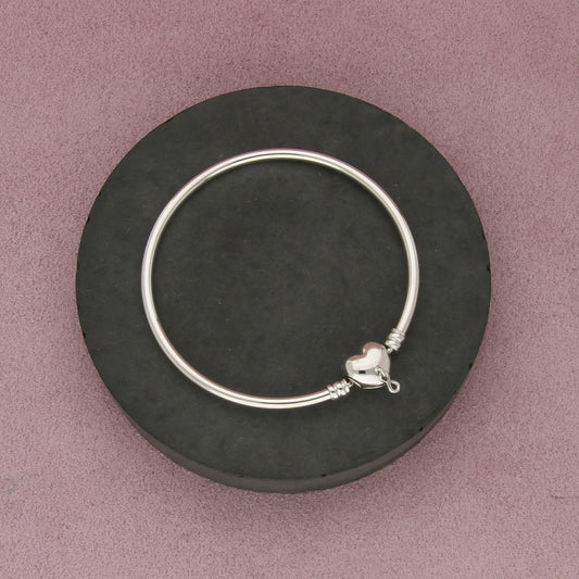 pandora sterling silver infinity heart forever love bracelet size 7.25in