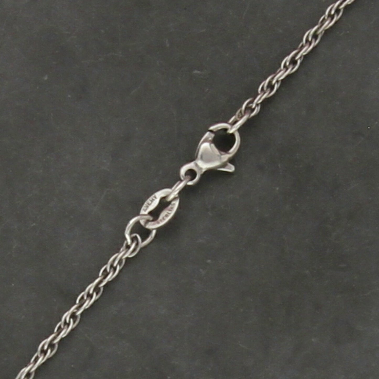 james avery sterling silver light rope chain necklace size 18in