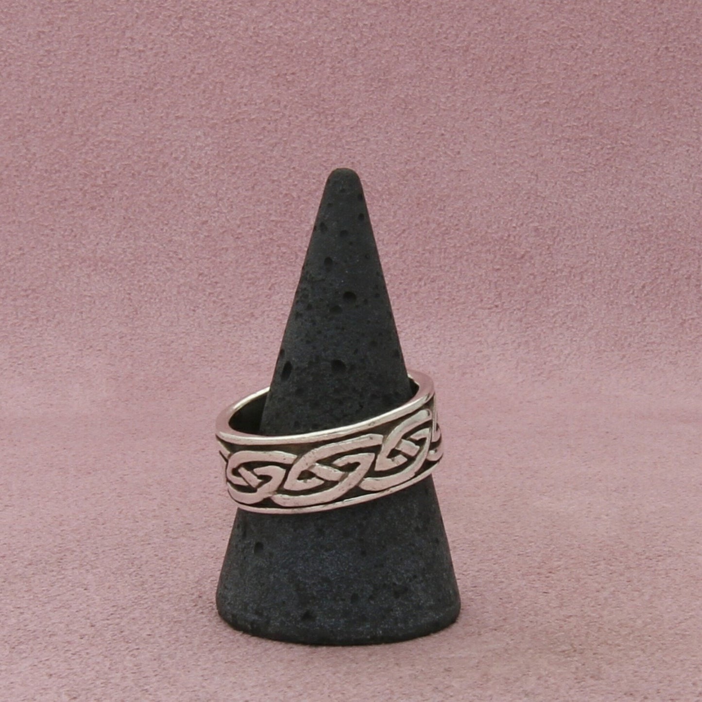 sterling silver mens 9mm celtic band ring size 11