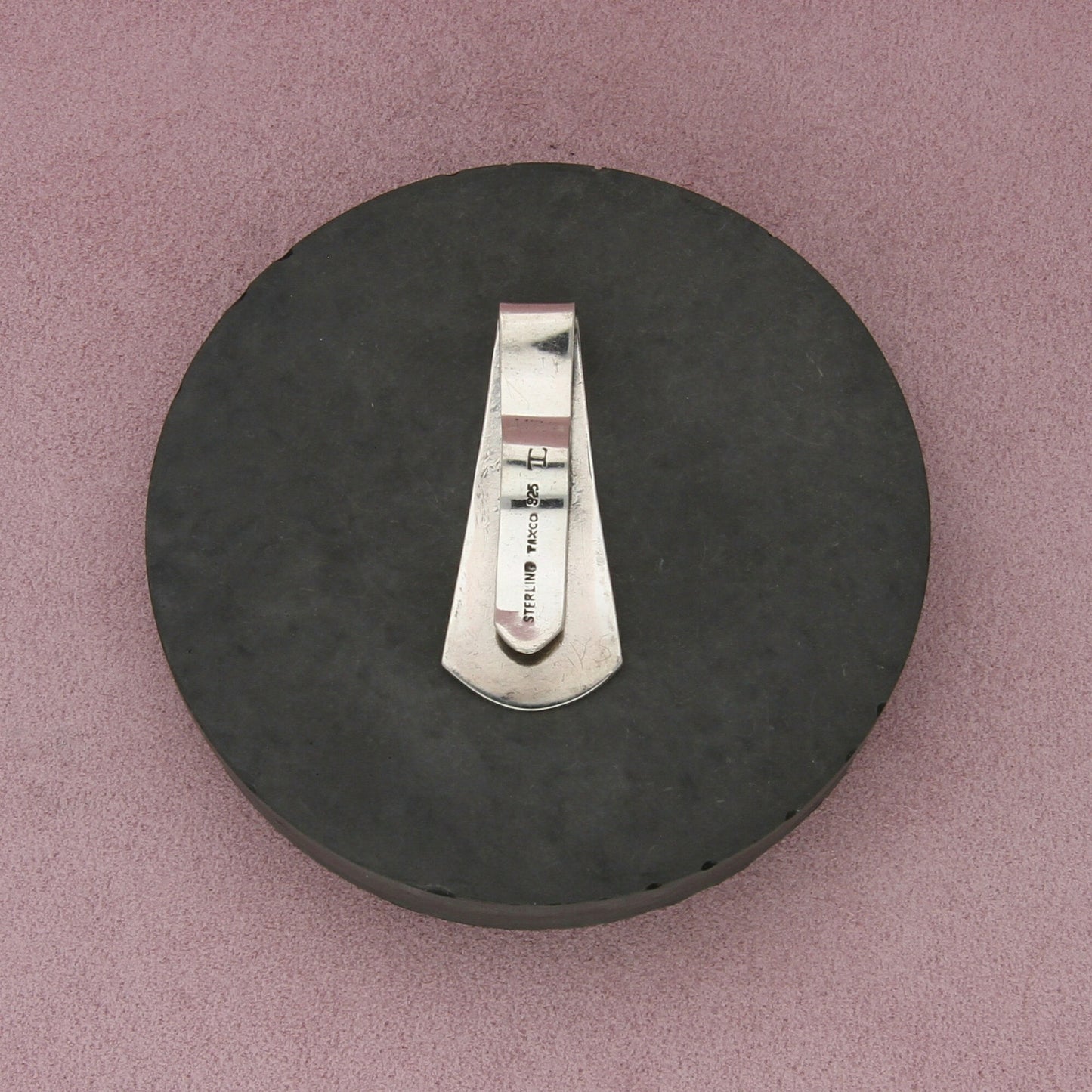 taxco mexico sterling silver vintage engravable money clip