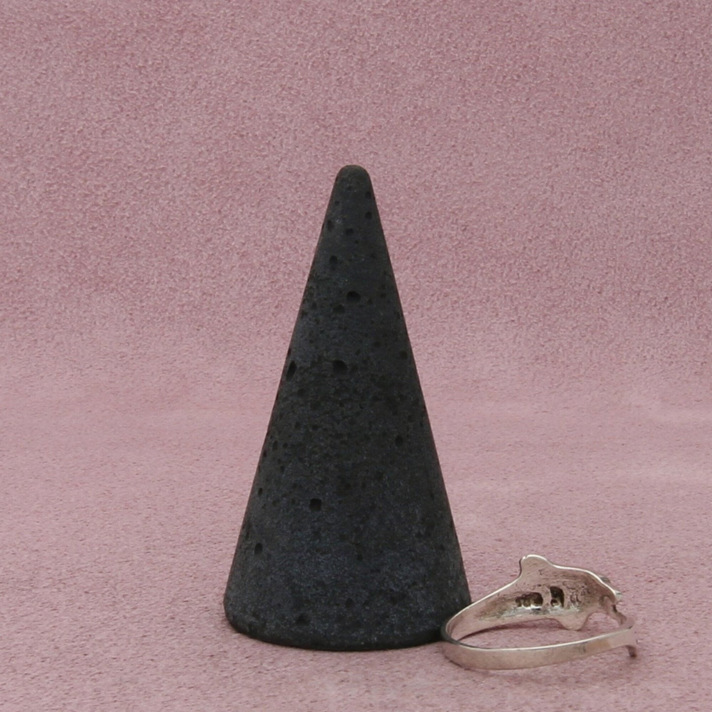 sterling silver vintage dolphin wrap around ring size 8