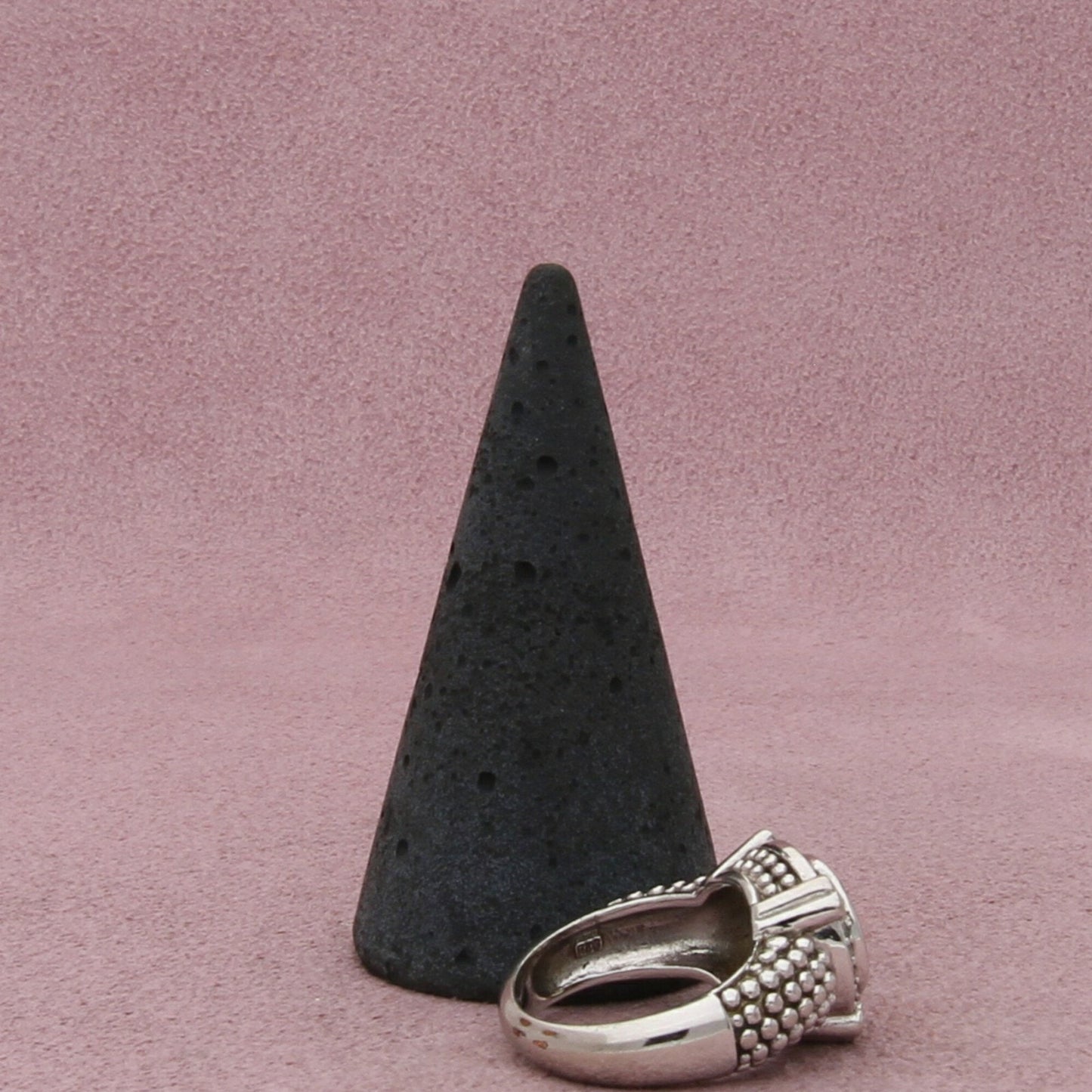 sterling silver round-cut cz & halo ring size 5