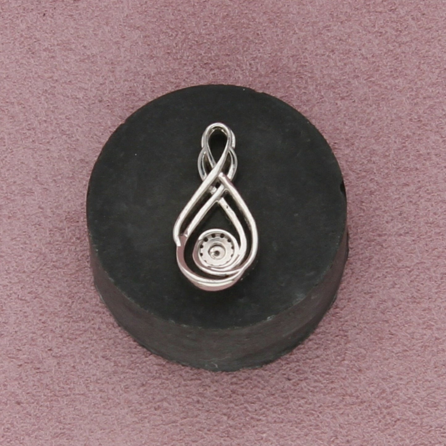 zales sterling silver diamond accent drop pendant
