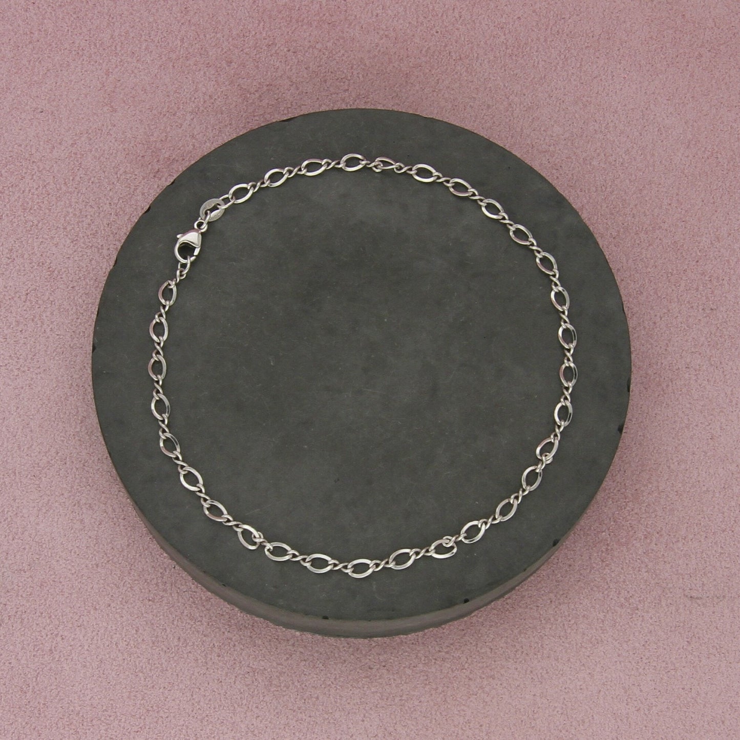 james avery sterling silver medium twist anklet size 10in