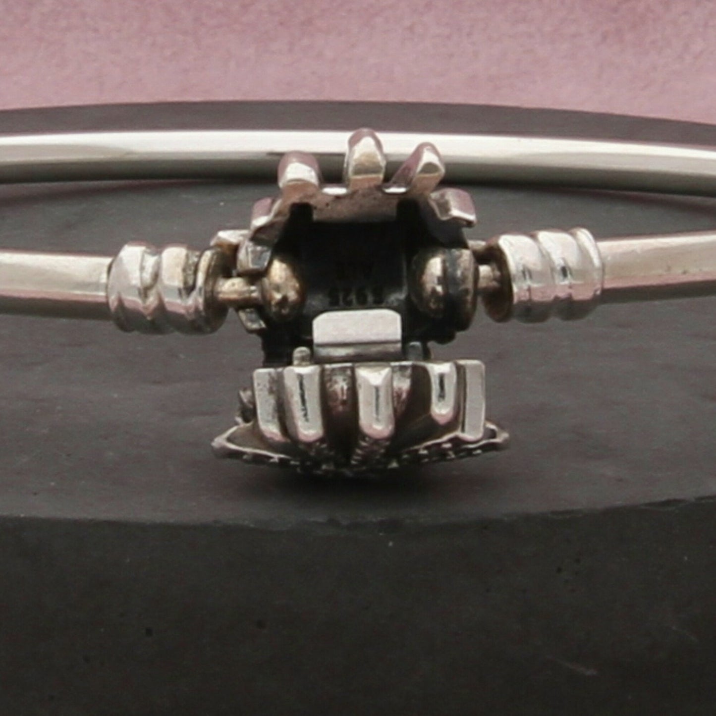 pandora sterling silver fireworks best is yet to come bracelet size 7in