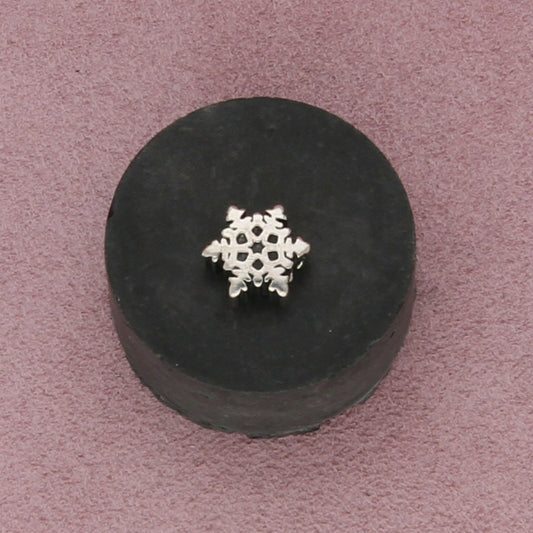 chamilia sterling silver winter snowflake bead charm pendant