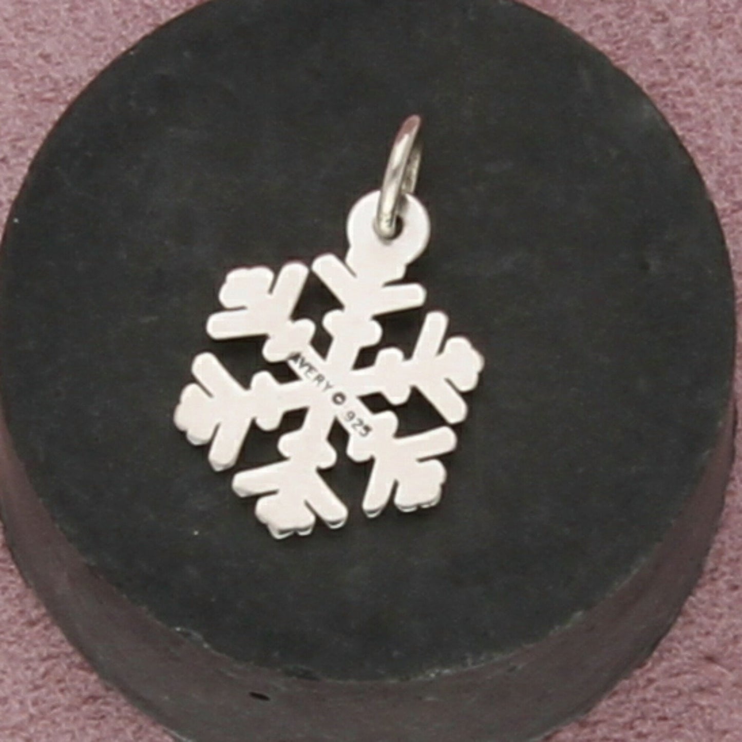 james avery sterling silver snow crystal charm pendant