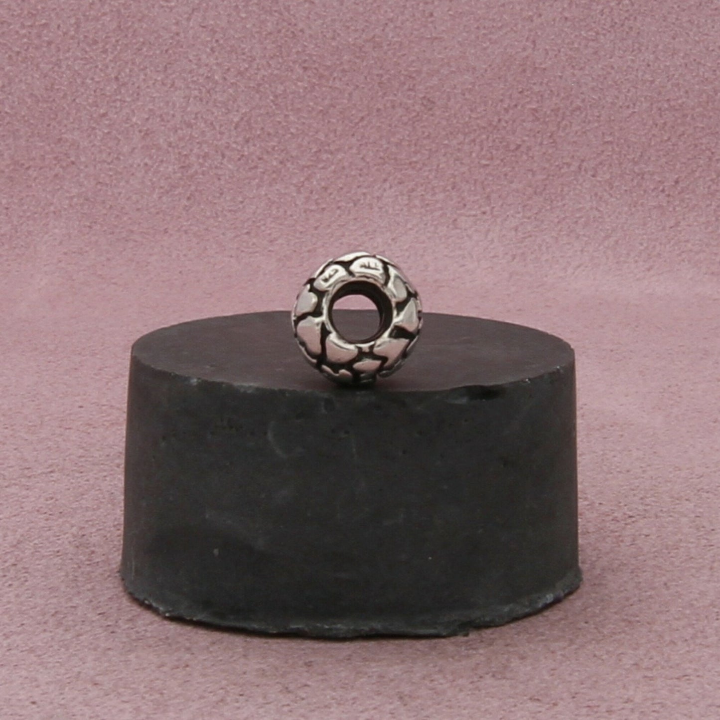 pandora sterling silver lotsa love heart cluster bead charm pendant
